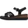 TAMARIS Keilsandaletten Damen Schwarz 37