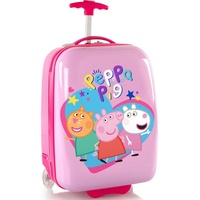 HEYS »Peppa Pig rosa, 46 cm«, 2 Rollen, Kindertrolley Handgepäck-Koffer Kinderreisegepäck,