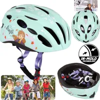 Sarcia.eu Die Eiskönigin Elsa und Anna Kinderfahrradhelm, Mädchen, leicht,