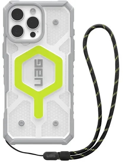 Pathfinder Clear Magsafe Active Neon Lanyard - iPhone 16 Pro Max