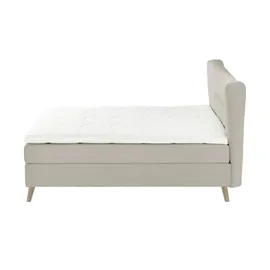 skagen studio Boxspringbett 174 x 123 cm Beige
