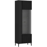 wojcik Wójcik Vitrine Lusaka Dekor Schwarz