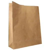 Papstar 250 Blockbodenbeutel, Kraftpapier braun