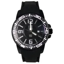 Light Time Chronograph Silikon 43,0 mm L134BLK