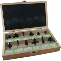 Fisch-Tools Fräsersatz 973CT12A06 HM Schaft-D.8mm 12-tlg.