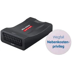 sky vision SCART auf HDMI Konverter, PAL, NTSC, 1080P, VHS, Xbox, PS3