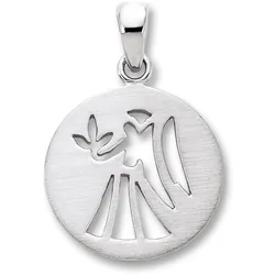 Sternzeichen-Anhänger ONE ELEMENT "Jungfrau Sternzeichen Anhänger aus 925 Silber", silber, Schmuckanhänger, Damen, Jungfrau, Silber 925 (Sterlingsilber), Damen Silber Schmuck Jungfrau