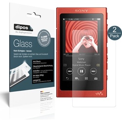 Dipos Displayschutz Anti-Shock (2 Stück, Walkman NW-A35HN), Smartphone Schutzfolie