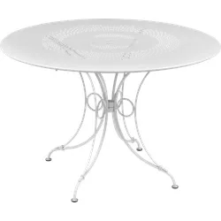 Fermob 1900 Tisch Stahl Ø 117 cm - Grau