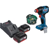 Bosch GDX 18V-210 C inkl. 2 x 5,0 Ah + Ladegerät + GCY 42