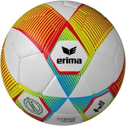 erima Hybrid Lite 350g Leicht-Fußball rot/curacao 4