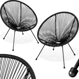 Tectake tectake® 2 Gartenstühle Santana (TT40440)