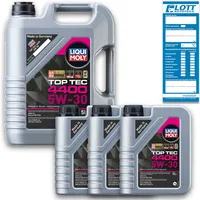 8 Liter Liqui Moly Motorenöl Motoröl Motorenoel Oil Ö Top Tec 4400 5W-30 3751