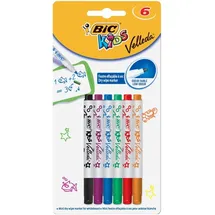 BIC Whiteboard-Marker Mini 6er Blister Mehrfarbig