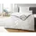 Badenia Trendline Basic 4-Jahresz.-Steppbett kochfest mit Bezug aus hochwertigem Baumwoll-Mischgewebe für einen erholsamen Schlaf, Made in Germany, 155 x 220 cm weiß, Öko-Tex zertifiziert