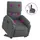 vidaXL Massagesessel mit Aufstehhilfe Stoff 99 x 99 x 99 cm Dunkelgrau