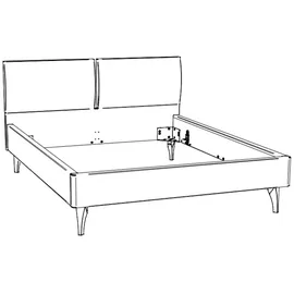 Hasena Tamara 140 x 200 cm Beige/Grau