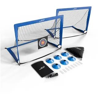 ArtSport Pop-up Fußballtor Goal Master - Blau