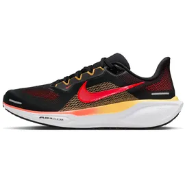 Nike Pegasus 41 Herren Slim Schwarz / Rot / Gold 42,5