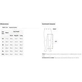 Rab torque winter hose schwarz herren - XL Regular