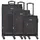 nowi Sevilla Koffer-Set 3-tlg. polyester/blau