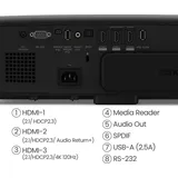 BenQ W4100i DLP Schwarz
