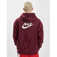 Nike Sportswear Jacke Circa weinrot / weiß S