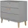 petits-meubles Kommode 100 x 90 cm Grau