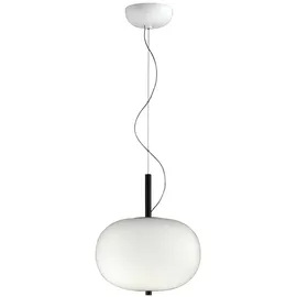 LEDS-C4 ILARGI 1-flg. 21,4W Ø395 Holz/Weiß