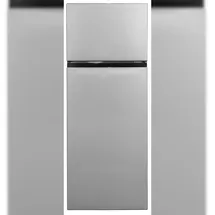 Exquisit KGC270-45-010E Kühl-Gefrierkombination (206 l, 1426 mm hoch, Silber)