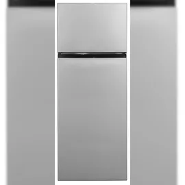 Exquisit KGC270-45-010E Kühl-Gefrierkombination (206 l, 1426 mm hoch, Silber)