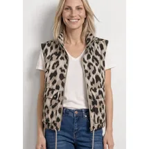 STREET ONE Kurzweste Damen Beige 34