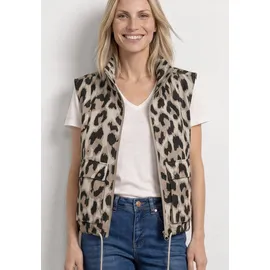 STREET ONE Kurzweste Damen Beige 34