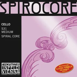 Pirastro C Cello Spirocore-Kern gedreht verchromt