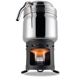 ESBIT Camping Kaffeekocher Trockenbrennstoff Kochset Mini Kocher Edelstahl 200ml