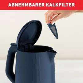 Tefal KO2M04 Morning 1,7 l Blau
