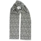 HARPA Modeschal HARPA "PEPPER", Damen, schwarz, goldfarben, Viskose, bedruckt, geblümt, mehrfarbig, Modetücher, mit floralem Allover-Print und Metallic-Effekt