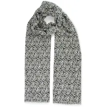 HARPA Modeschal HARPA "PEPPER", Damen, schwarz, goldfarben, Viskose, bedruckt, geblümt, mehrfarbig, Modetücher, mit floralem Allover-Print und Metallic-Effekt