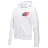 Dainese Speed Demon Veloce, Kapuzenjacke - Weiß/Rot/Schwarz - L