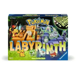 Ravensburger Spiel - Pokémon Labyrinth Glow in the Dark - Schiebespaß mit den beliebtesten Pokémon für 2-6 Personen
