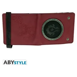 ABYstyle World of Warcraft Horde Geldbörse unisex rot