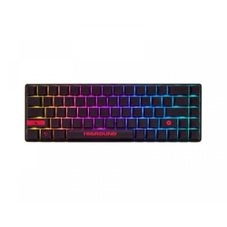 Higround LAVAROCK Base 65 Hotswap Gaming-Tastatur - ANSI [White Flame]
