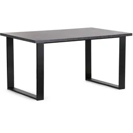Konsimo Esstisch 80 x 77 x 77 cm grau