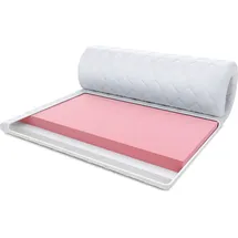 Fdm Topper Matratzenauflage 80 x 200 cm weiß