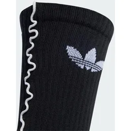 adidas Ruffle Crew Socken 2er Pack White/Black 37-39