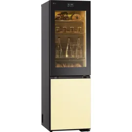 LG MoodUP GBG719MDNN Kühl-Gefrierkombination (352 l, 1870 mm hoch, Silber)