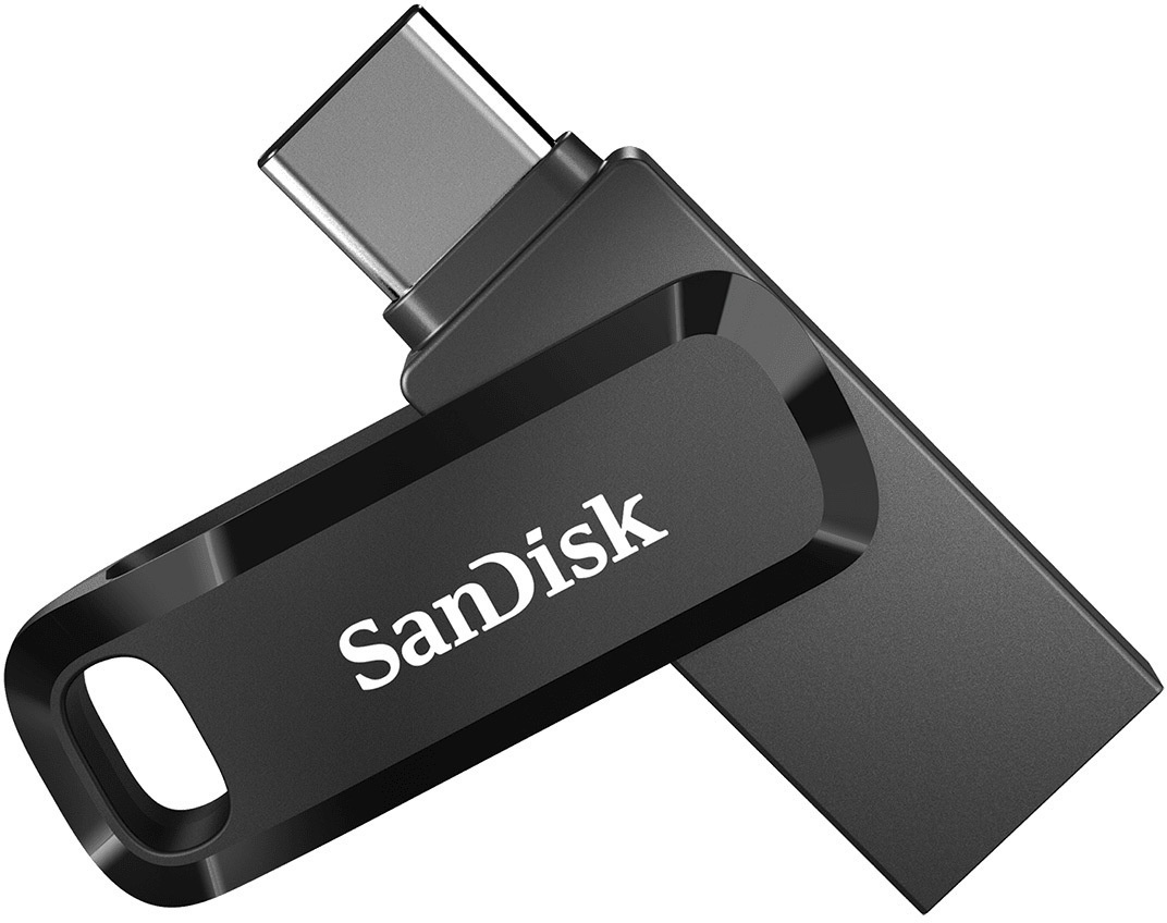 SanDisk Dual Drive Go 512GB Schwarz - USB-Stick, Typ-C/Typ-A 3.1
