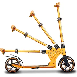 Six Degrees Aluminium Scooter 205 mm Orange