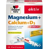 Doppelherz + Magnesium+Calcium+D3 + 20 Portionen