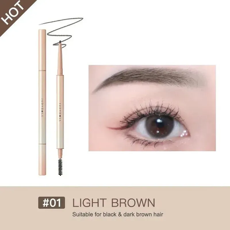 Judydoll Skinny Triangular-Shaped Eyebrow Pencil #01 Ash Brown
